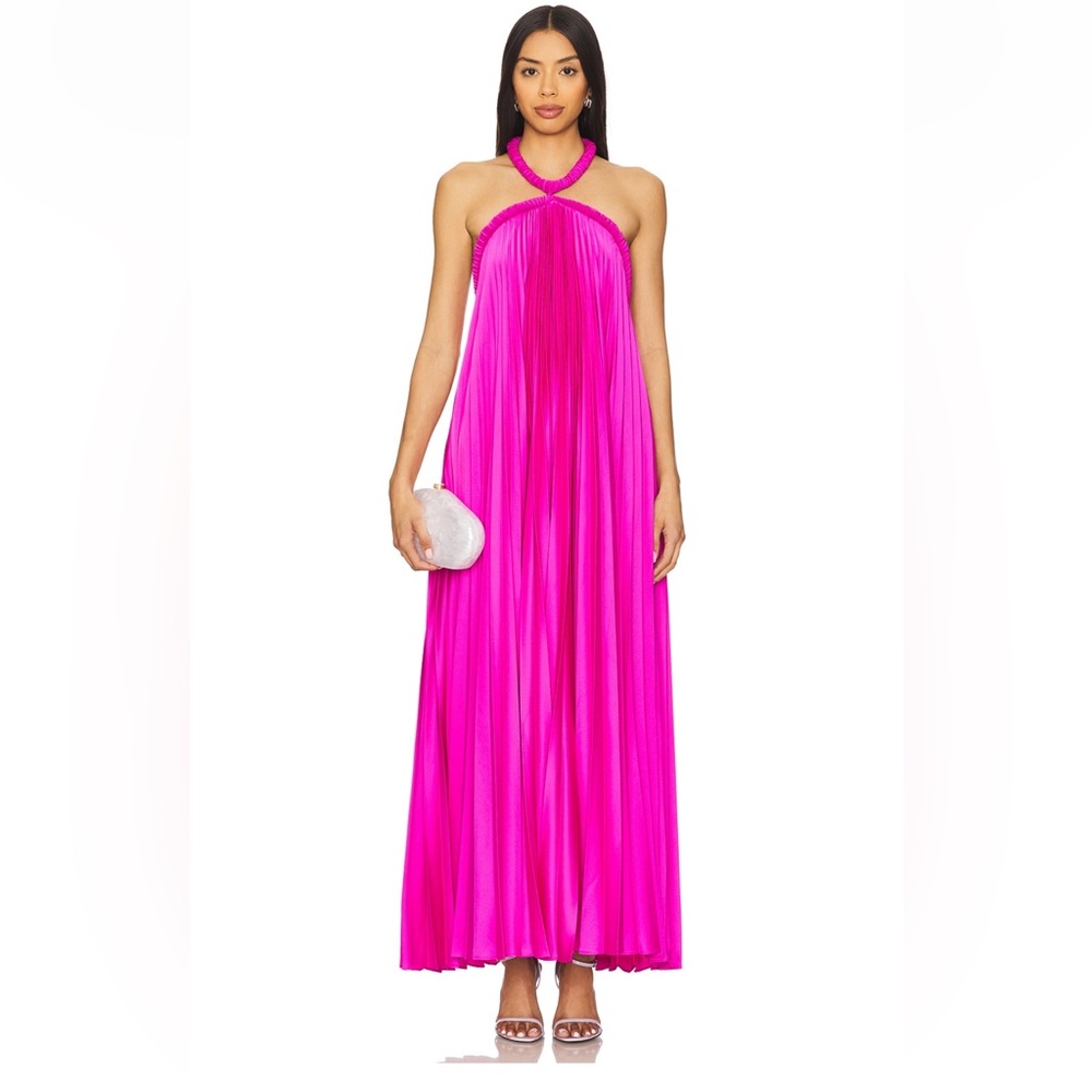 Acler Fixby Maxi Dress in Violet